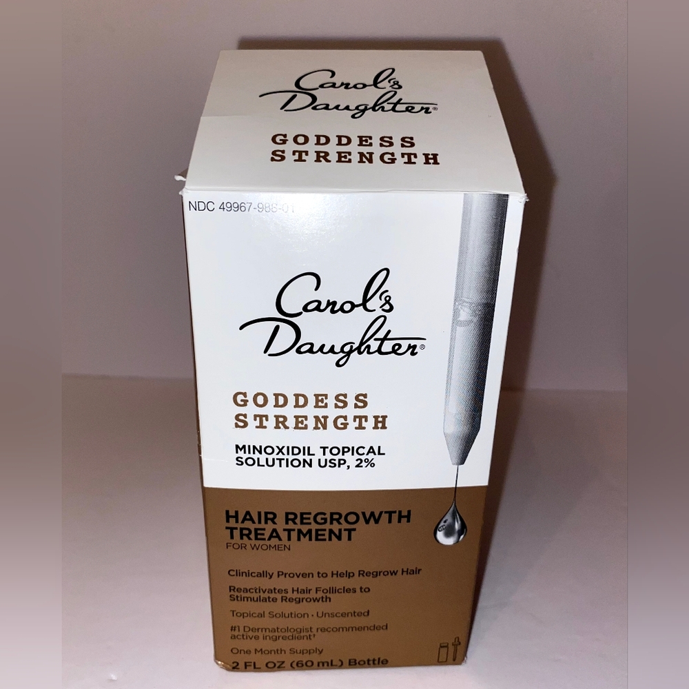 Carol's Daughter Goddess Strength 1% Minoxidil Topical Hair Regrowth Treatment